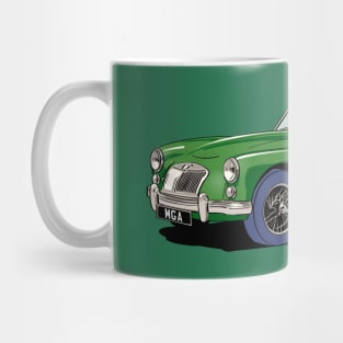 MGA Roadster in green Mug